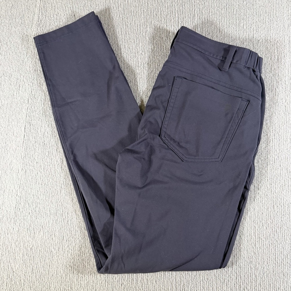 Public Rec Pants Mens 31x34 Blue Navy Nylon‎ Blend Chino Pockets Preppy